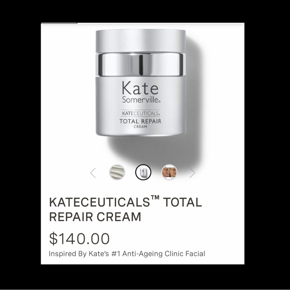 Kate Somerville Total Repair Cream.